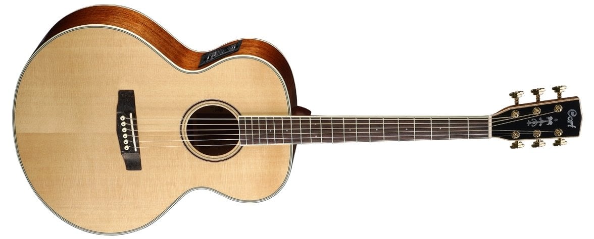 Cort NTL20F-NAT Elektro Akustik Gitar