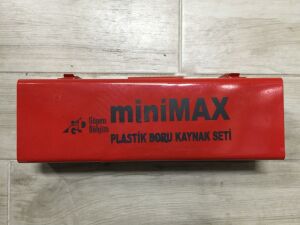 Gönen Döküm 600 Watt Minimax Plastik Boru Kaynak Makinası Seti Metal Çantalı