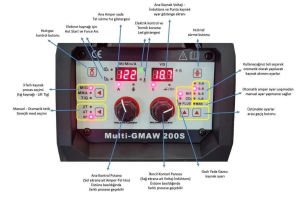 Hanker Elektrik MIG 200 S İnverter 220 Volt Çanta Gazaltı Kaynak Makinası