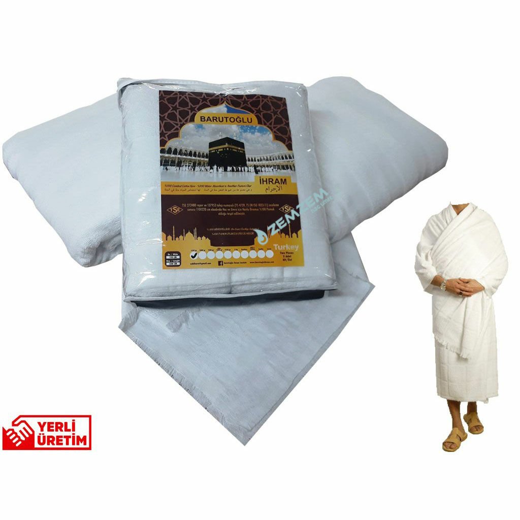 İhram Takımı % 100 Pamuklu 1250 gr