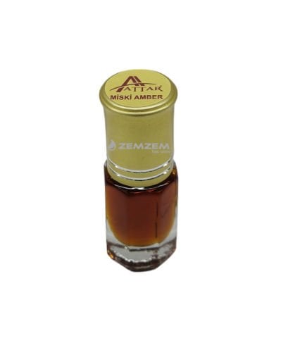 Attar Esans Misk Amber 3 ml - 12 li Paket Seçenekli