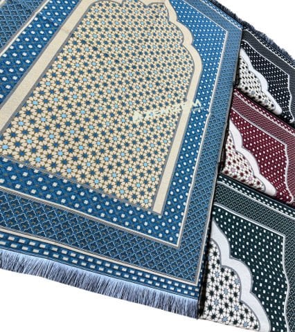 Seccade Pamuk Tafta Yıldız Desen 270 gr