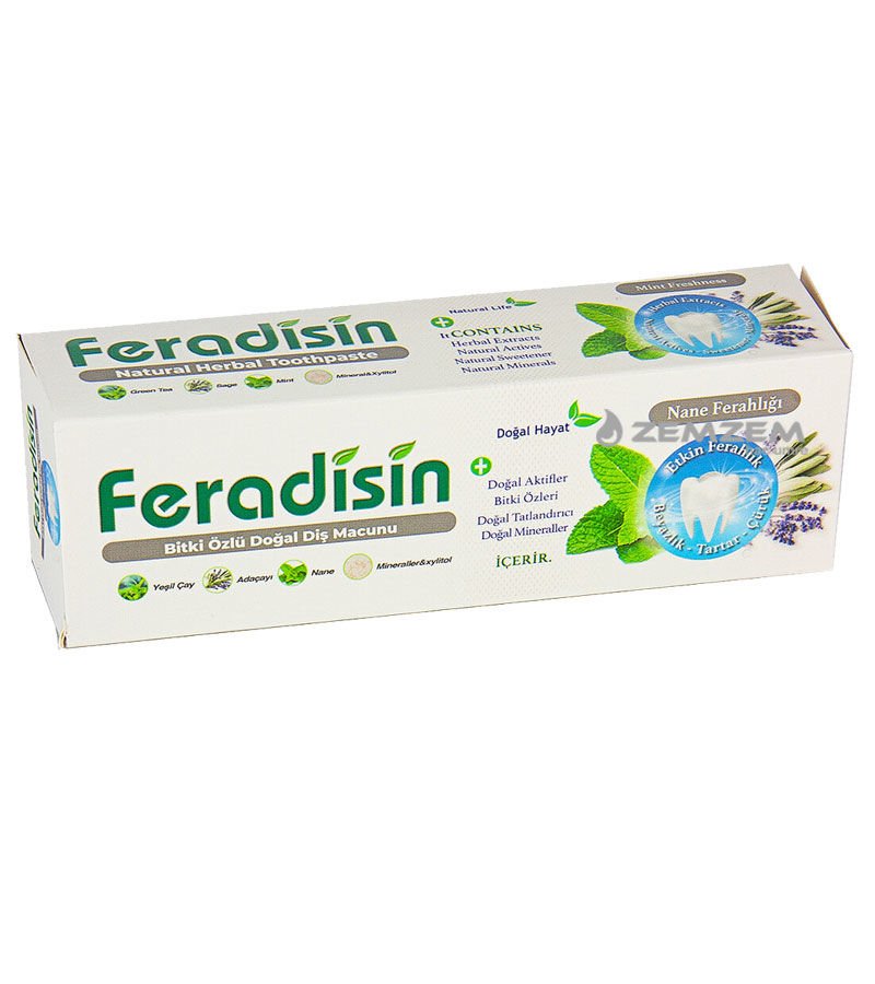 Feradisin Diş Macunu Nane Özlü 90 gr