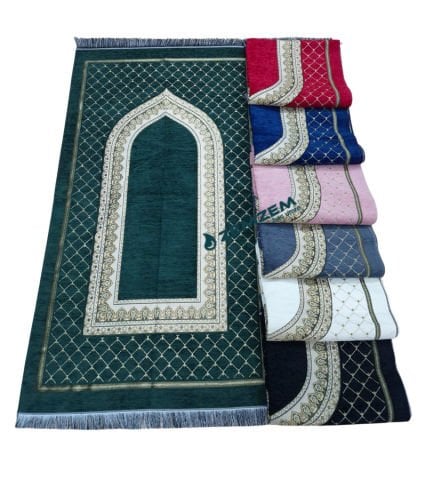 Seccade Şönil İplik Petek Desen Yeşil 325 gr
