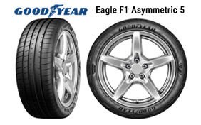 Goodyear Eagle F1 Asymmetric 5 İle Konfor ve Ultra Yüksek Performansı Birleştiriyor