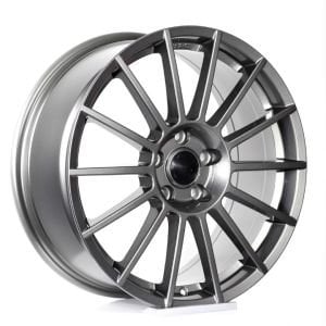 DY 417 5X100 7.5x17 ET35 57.1 Matt Graphite 17 Jant Takım