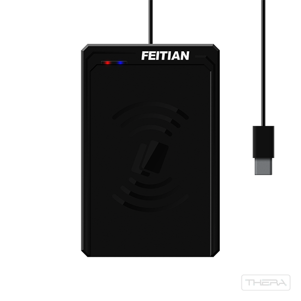 R502CL USB-C (C10) Temassız Akıllı Kart Okuyucu