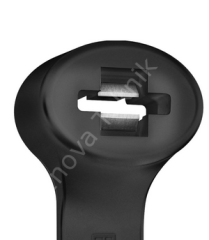 EL1217 Metal Uçlu Çift Taraflı Güçlendirilmiş Kablo Bağı 290x4,5mm Beyaz (100 adet)