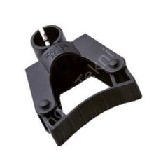 TP538-25-1 P03-25 mm Çaplı Boruya Takılabilir Sabit Büyük Boy Tutucu (Siyah)