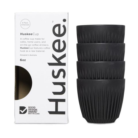 Huskee Cup 4 x 177 ml Siyah