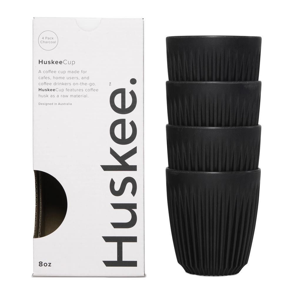 Huskee Cup 4 x 236 ml Siyah