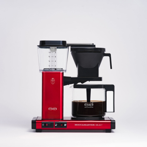 Moccamaster Select Filtre Kahve Makinesi Metalik Kırmızı