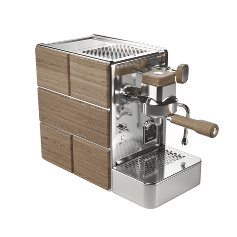 Stone Espresso Kahve Makinesi Mine Premium Wood