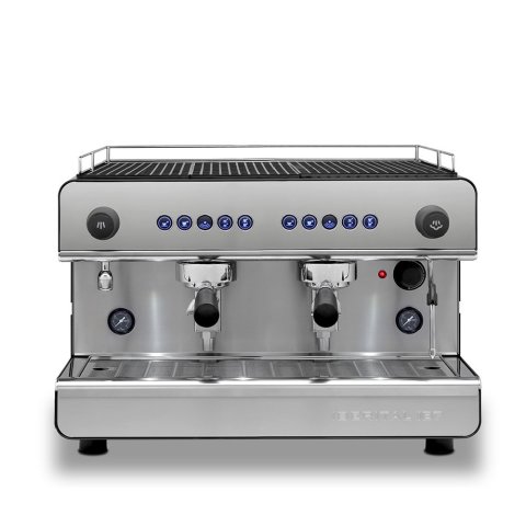 Iberital IB7 Kompakt İki Gruplu Espresso Kahve Makinesi Siyah