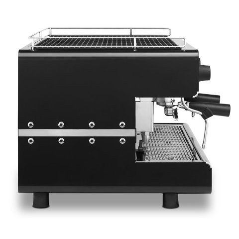Iberital IB7 Kompakt İki Gruplu Espresso Kahve Makinesi Siyah