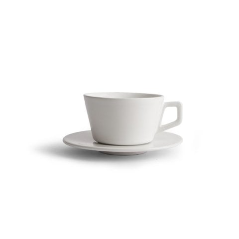 Created Angle Cappuccino Fincanı Beyaz