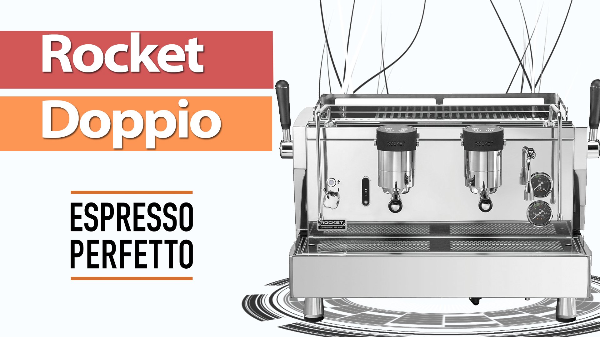 Rocket Doppio Kafe için Espresso Makinesi