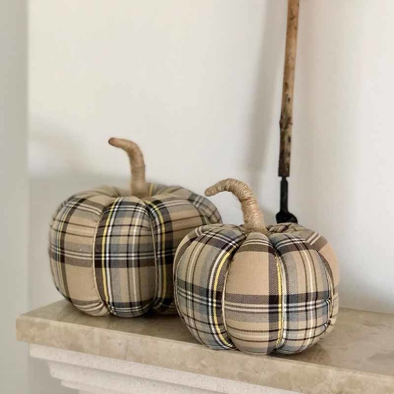 Ekose Pumpkin Yastık