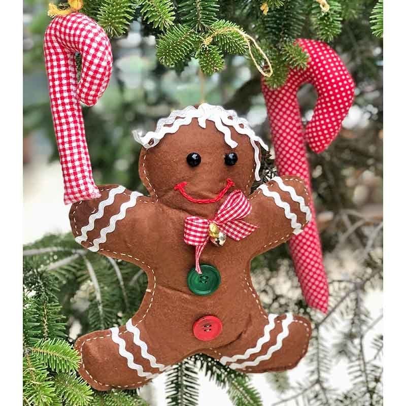 Gingerbread Yılbaşı Süsü 25 cm