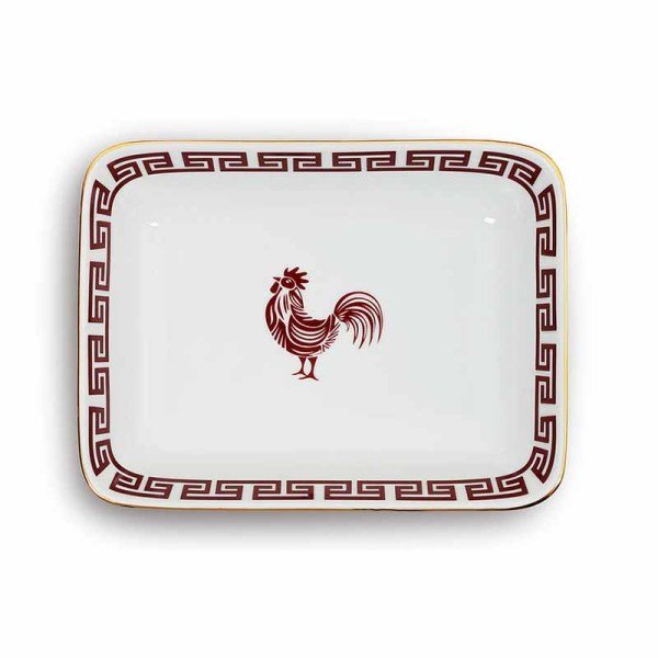 Lucky Rooster Red Kare Tabak 19cm