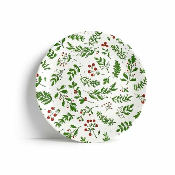 Merry Collection Melamine Küçük Tabak 4 lü Set