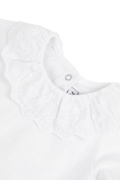 Kız Bebek Dantel Yakalı Body