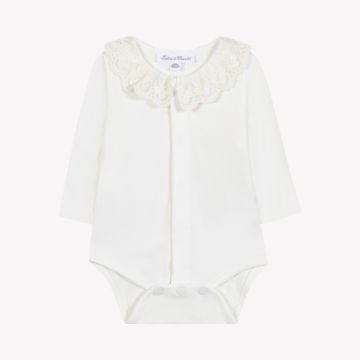 Kız Bebek Dantel Yakalı Body