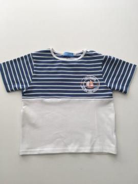 Erkek Bebek Çizgili T-Shirt