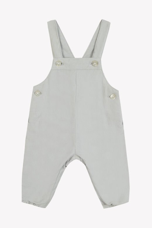 Erkek Bebek İnce Fitilli Kadife Salopet