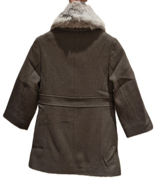 Kız Çocuk Yün Manto