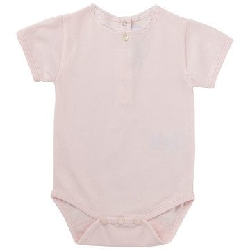 Kız Bebek Yakası Fistolu Body