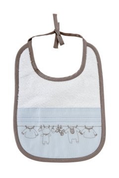 Erkek Bebek Mama Önlüğü Trousseau