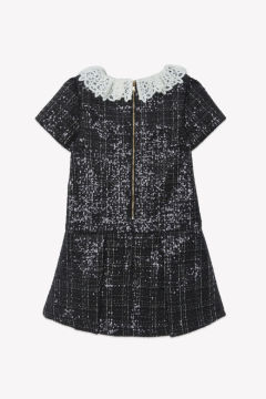 Kız Çocuk Pul Payetli Ceremonie Elbise