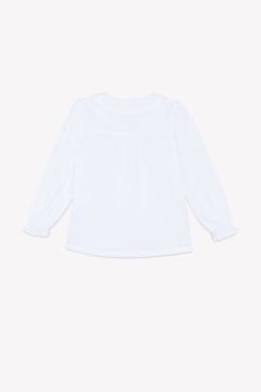 Kız Çocuk Fisto Yakalı Uzun Kollu Gömlek