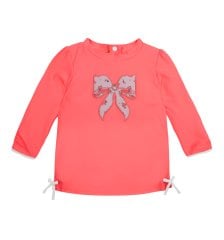 Kız Bebek UV Korumalı T-Shirt
