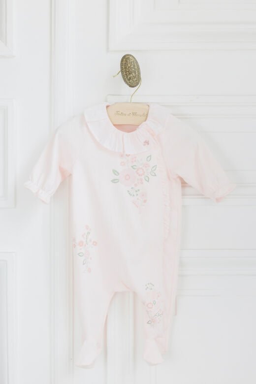 Kız Bebek Yandan Açılan Tulum