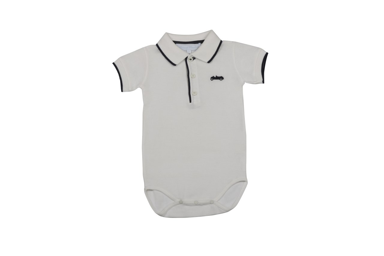 Erkek Bebek Polo Yaka Body