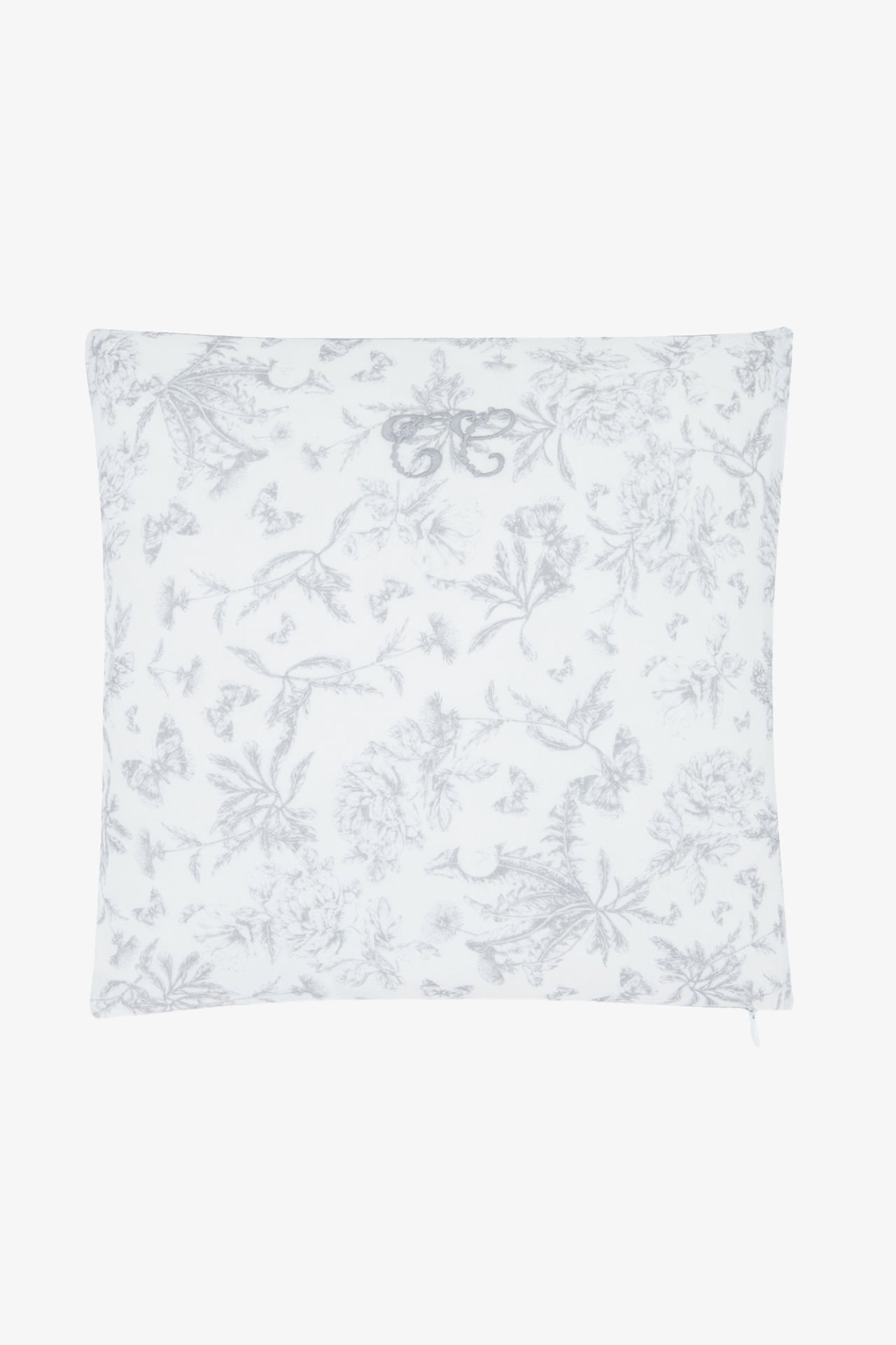 Bebek Odası için Dekoratif Yastık Toile de Jouy Gris