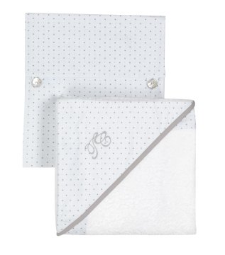 Erkek Bebek Banyo Havlusu Star