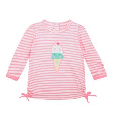 Kız Bebek UV Korumalı T-Shirt