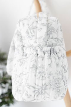 Anne Çantası Toile de Jouy Gris