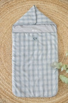 Erkek Bebek Ana Kucağı Twill de Coton