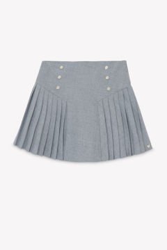 Kız Çocuk Klasik Pilili Etek