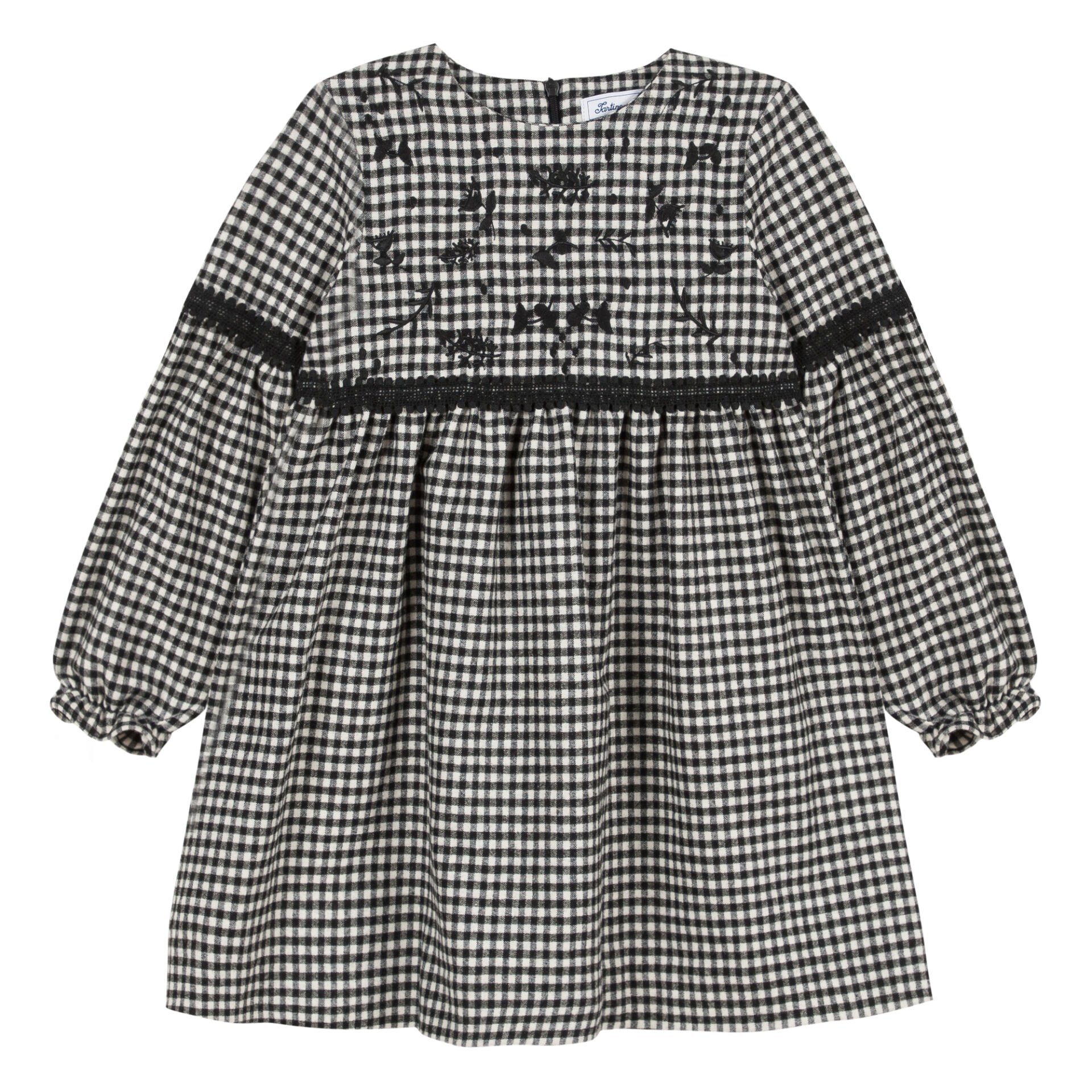 Kız Çocuk Kareli Elbise