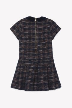 Kız Çocuk Tüvit Şık Yılbaşı Elbisesi