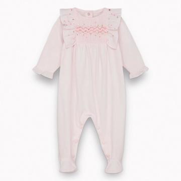Kız Bebek Jersey İnce Tulum