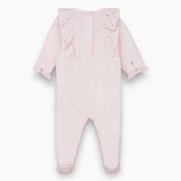 Kız Bebek Jersey İnce Tulum