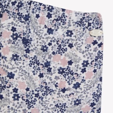 Kız Bebek Çiçek Desenli Rahat Pantalon