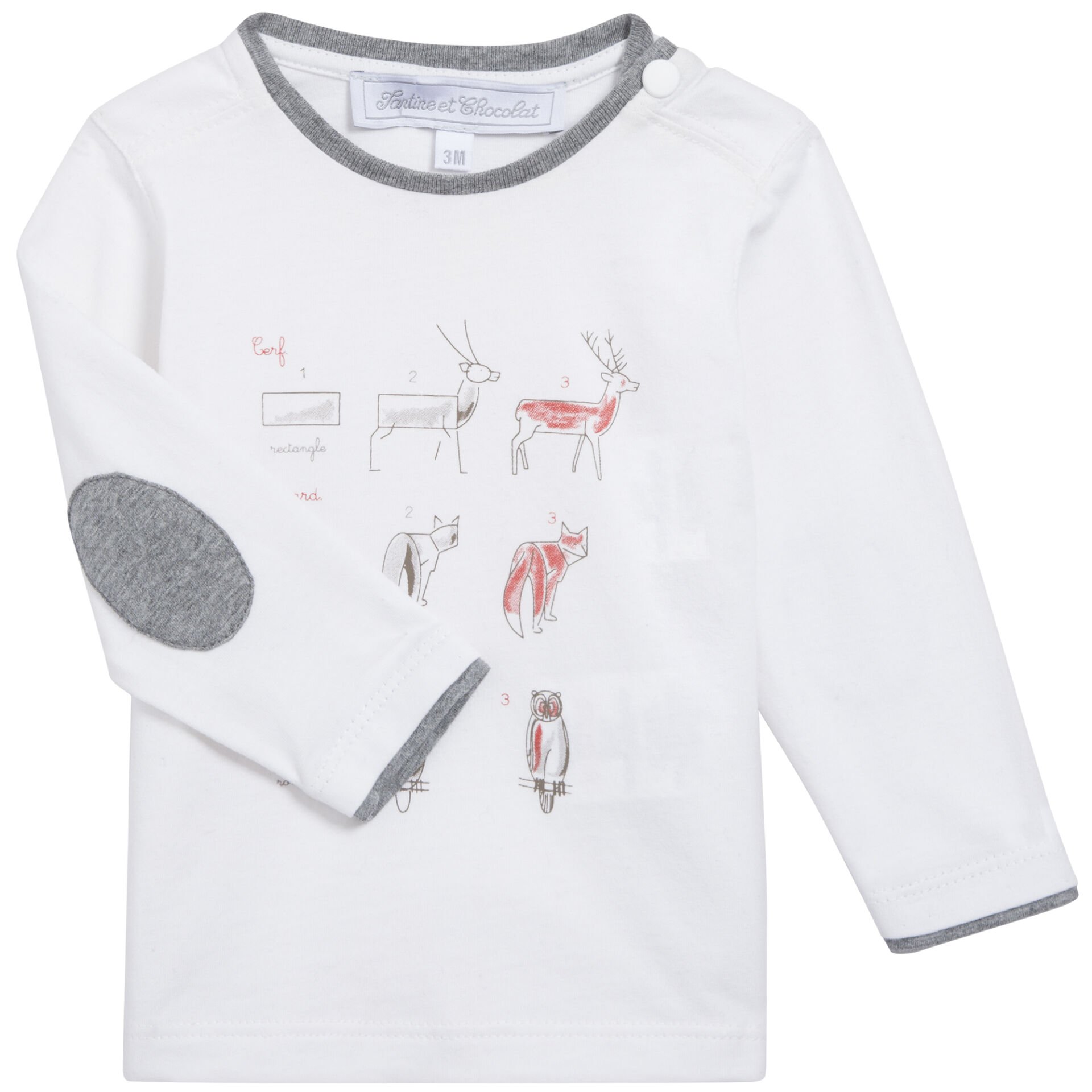 Erkek Bebek Coton T-Shirt