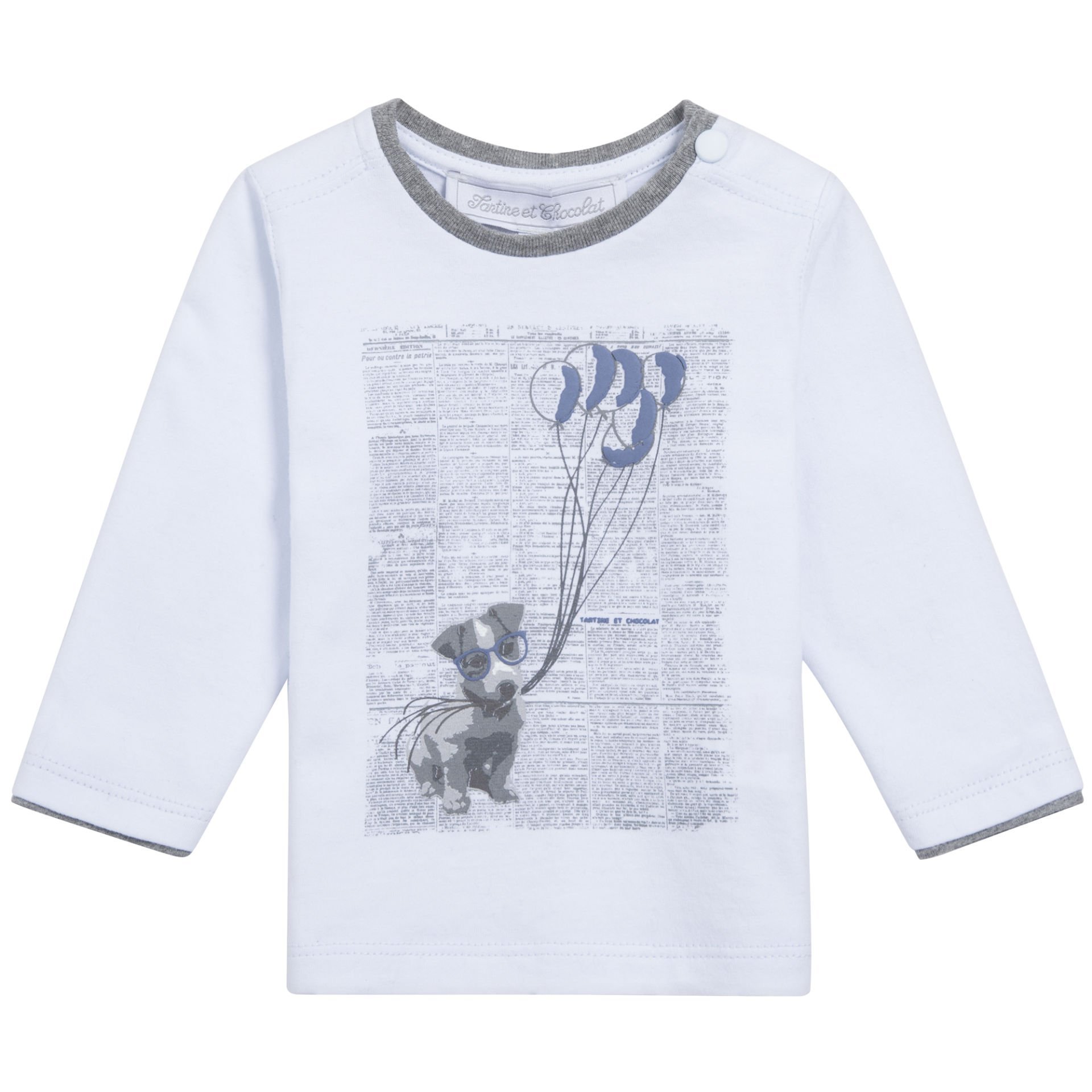 Erkek Bebek Coton T-Shirt